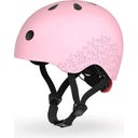 Scoot and Ride Helm Reflective XXS  - reflective rose
