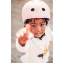 Scoot and Ride Helm Reflective XXS  - reflective rose