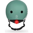 Scoot and Ride Helm Reflective XXS  - reflective forest
