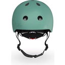 Scoot and Ride Helm Reflective XXS  - reflective forest