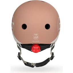 Scoot and Ride Helm Größe Mocha S