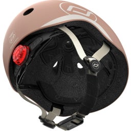 Scoot and Ride Helm Größe Mocha S