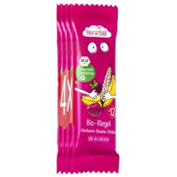 FruchtBar Bio Riegel Himbeere-Banane-Dinkel