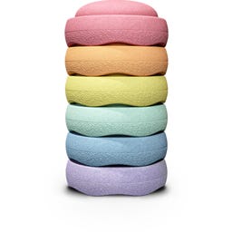 Stapelstein Rainbow Pastel 6 - 1 Set