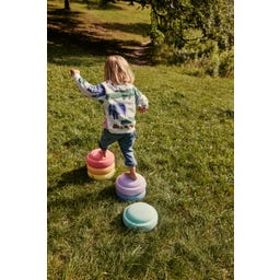 Stapelstein Rainbow Pastel 6 - 1 Set
