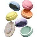 Stapelstein Rainbow Pastel Bundle 6+1 - 1 Set