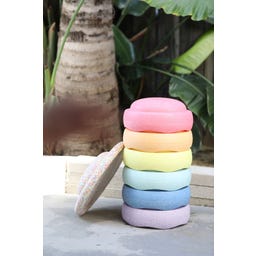 Stapelstein Rainbow Pastel Bundle 6+1 - 1 Set