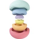 Stapelstein Inside rainbow pastel - 1 Set