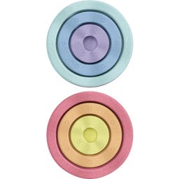Stapelstein Inside rainbow pastel - 1 Set
