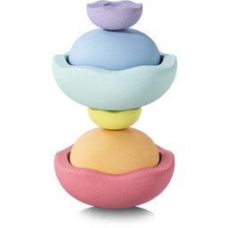 Stapelstein Inside rainbow pastel - 1 Set