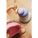 Stapelstein Inside rainbow pastel - 1 Set
