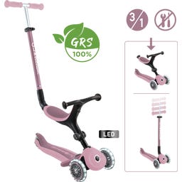 Globber Go-Up Active Lights Eco - beere