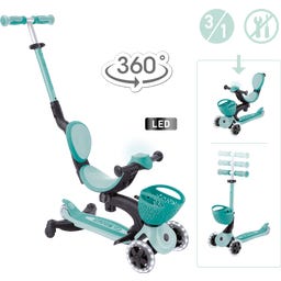 Globber Go-Up Baby 360 Lights - mint-dunkelmint