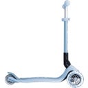 Globber Scooter Junior Foldable Lights Eco - blaubeere