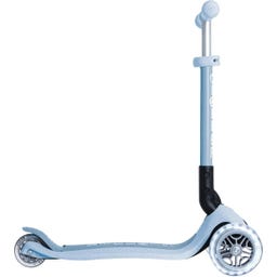 Globber Scooter Junior Foldable Lights Eco - blaubeere