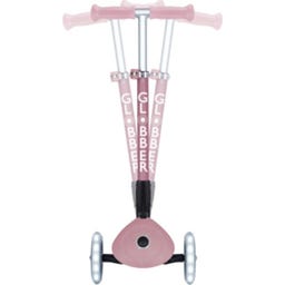 Globber Scooter Junior Foldable Lights Eco - beere