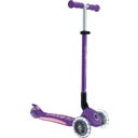 Globber Scooter Primo Foldable Plus Lights - lila-pastellrosa