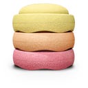 Stapelstein Original warm pastel