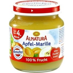 Alnatura Bio Babygläschen Apfel-Marille - 125 g