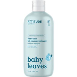 ATTITUDE baby leaves Bubble Wash - Good Night