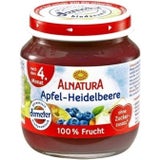 Alnatura Bio Babygl&auml;schen Apfel-Heidelbeere
