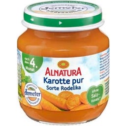 Bio Babygläschen Karotte pur Sorte Rodelika - 125 g