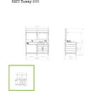 Exit Toys Yummy 200 hölzerne Küche für draußen - 1 Stk