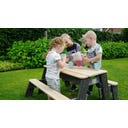 Aksent Sand-, Wasser- & Picknicktisch (2 Bänke) - 1 Set