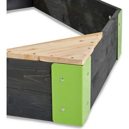 Exit Toys Aksent Holzsandkasten Boot 190x90cm - 1 Stk