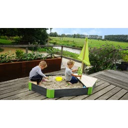 Exit Toys Aksent Holzsandkasten Boot 190x90cm - 1 Stk