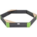Aksent Holzsandkasten sechseckig 160x140cm - 1 Stk