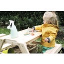 Sandkasten mit Sitzgruppe und Matschtisch