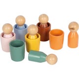 small foot Montessori Sortierbecher mit Figuren