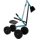 small foot Bagger mit Rädern blau - 1 Stk