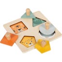 small foot Montessori Setzpuzzle Formen und Motive - 1 Stk