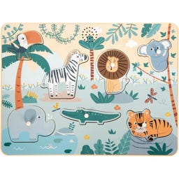 small foot Setzpuzzle Tierlaute „Safari“ - 1 Stk