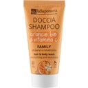 Family 2in1 Shampoo & Duschgel Bio-Orange & Vitamin C, 30 ml