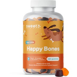 Sweet Nutribites Happy Bones - 120 Gummies