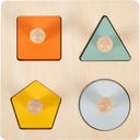small foot Montessori Setzpuzzle Formen und Motive