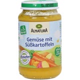 Bio Babygläschen Gemüse mit Süßkartoffeln