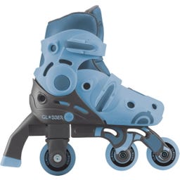 Globber LEARNING SKATES 2in1 Gr. 26-29 - blau