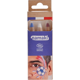 Namaki Supporter Pencil Kit - Blue-White-Red