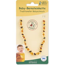 Baby-Bernsteinkette, Flachbarock, sortiert - 1 Stk