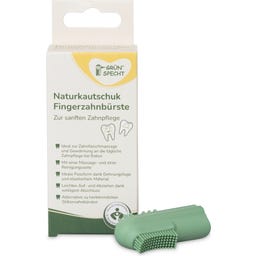 Natürliche Fingerzahnbürste aus Naturkautschuk - 1 Stk