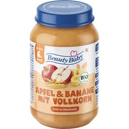 Beauty Baby Bio Apfel & Banane mit Vollkorn - 190 g
