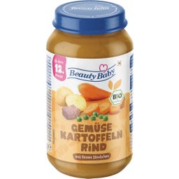 Beauty Baby Bio Gemüse, Kartoffeln & Rind - 250 g