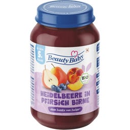 Beauty Baby Bio Heidelbeere in Pfirsich Birne - 190 g