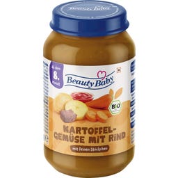 Beauty Baby Bio Kartoffel Gemüse mit Rind - 220 g