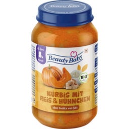 Beauty Baby Bio Kürbis mit Reis & Hühnchen - 220 g