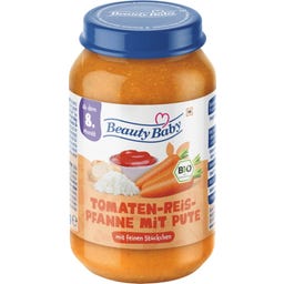 Beauty Baby Bio Tomaten Reis Pfanne mit Pute - 220 g
